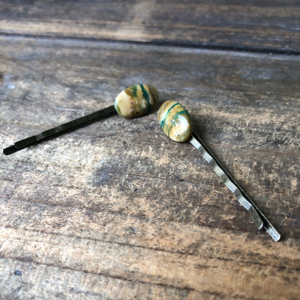 Jasper Hair Accessory - Bobby Pin - Picture 2 of 6